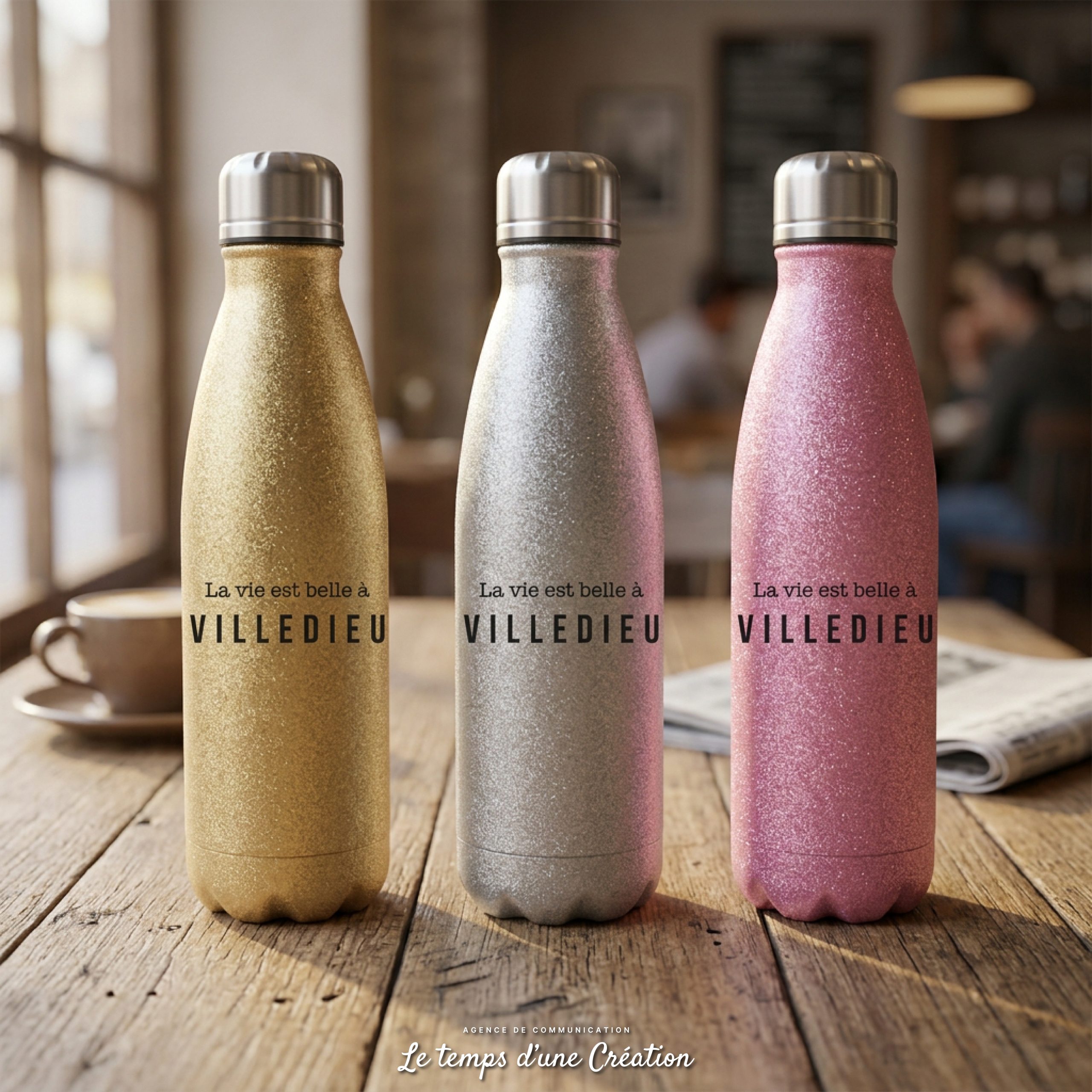 Gourde pailletée 500ml
